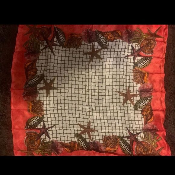 7 100% Silk Chance Encounters  Floral Vintage Japanese Scarf Wraps. - Picture 2 of 7